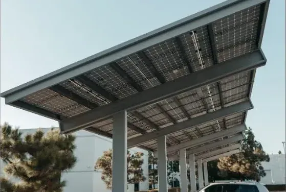 Ombrière photovoltaïque